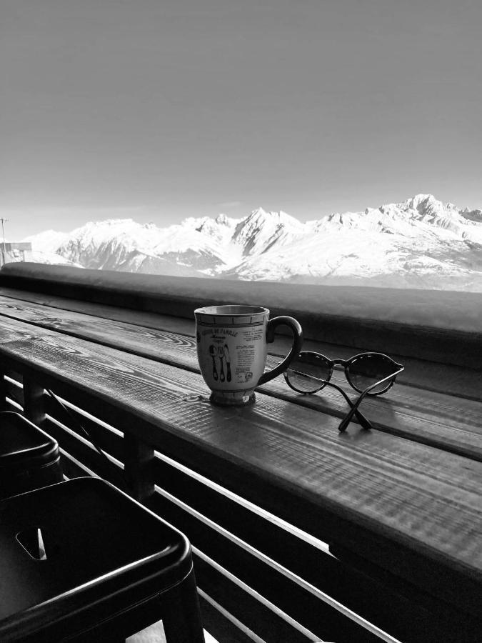 Studio Skis Aux Pieds La Plagne Exteriér fotografie